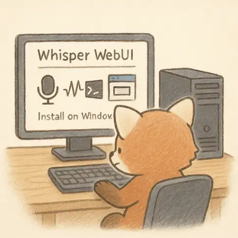 無料で文字起こし(その1)Windowsローカル環境へWebUIのWhisperを構築する。CUDA対応