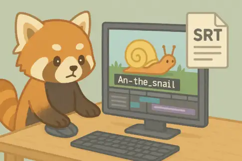 無料で文字起こし(その3)作成したTXTをSRTに変換し字幕用データにする